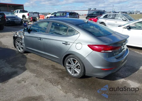 2017 Hyundai Elantra Limited from USA, damaged, VIN KMHD84LF8HU212288